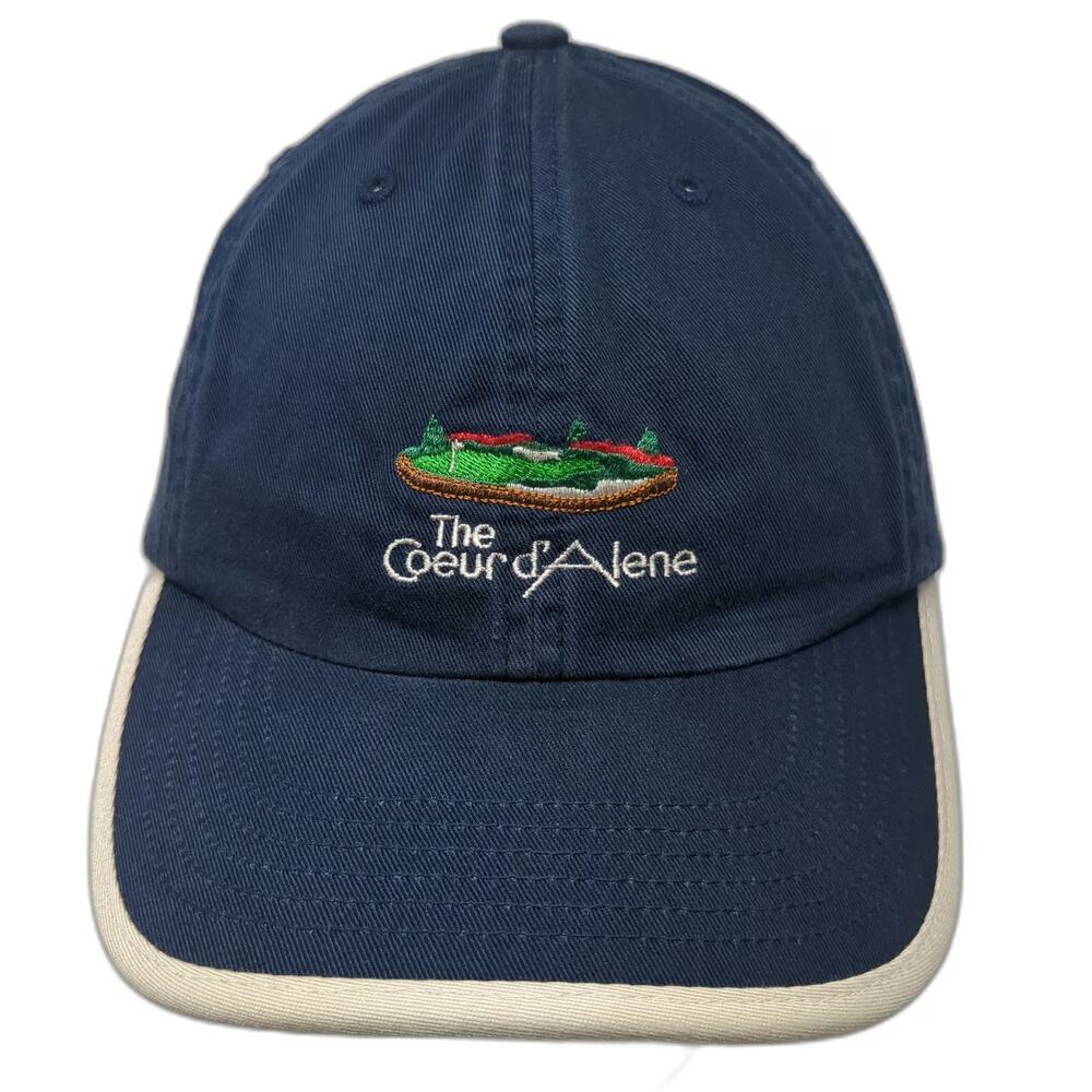 Richardson Baseball Cap Blue OSFM Coeur d'Alene Resort Golf Floating Green Hat